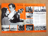 Le dernier des mohicans (Jack Taylor) Original Movie Ads Flyer + Program 60s