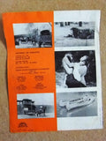 Le dernier des mohicans (Jack Taylor) Original Movie Ads Flyer + Program 60s