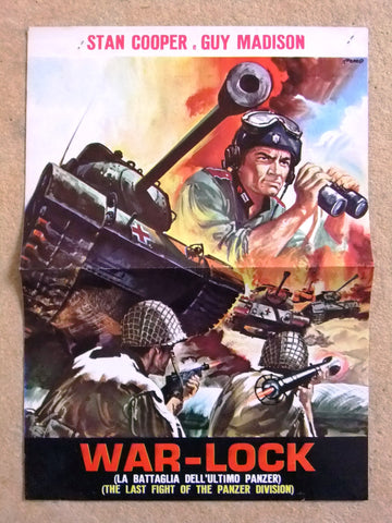 Warlock (Guy Madison) Original Movie Ads Flyer 60s