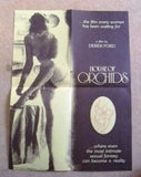 The House of Orchids (Ibis Gardner) Original Movie Ads Flyer/Poster 80s