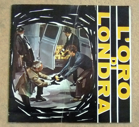 L'oro di Londra {John Karlsen) Original Movie Program 60s