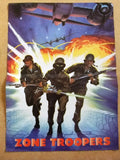 Zone Troopers (Tim Thomerson) Original Movie Ads Flyer/Poster 80s