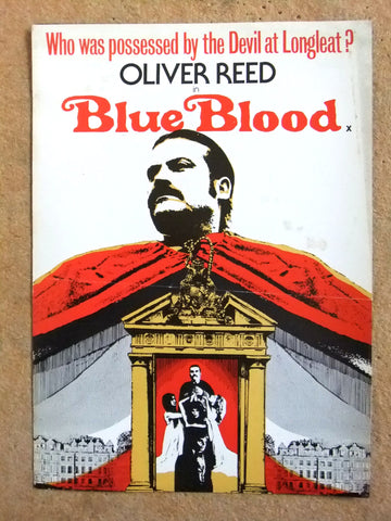 Blue Blood (Oliver Reed) ORG Movie Program 70s