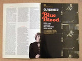 Blue Blood (Oliver Reed) ORG Movie Program 70s