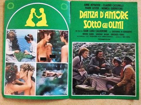 DANZA D'AMORE SOTTO GLI OLMI Original Movie Italian Program 70s