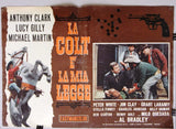 (Set of 10) La Colt E La Mia Legge (Anthony Clark) Italian Film Lobby Card 60s