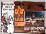 (Set of 10) La Colt E La Mia Legge (Anthony Clark) Italian Film Lobby Card 60s