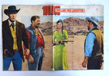 100.000 DOLLARI PER LASSITER italian Original Movie Program 60s