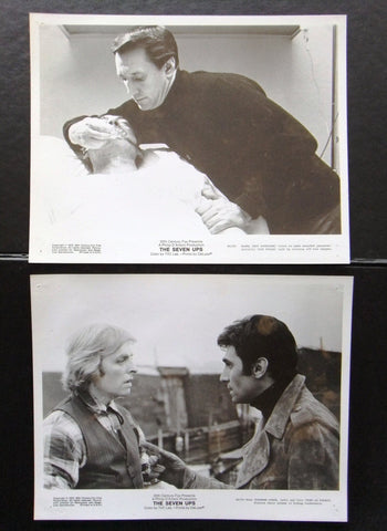 {Set of 6} The Seven-Ups (Roy Scheider) Movie Stills Photos 70s
