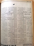 كتاب الدليل الهاتف لبنان Arabic Lebanese Phone Directory Book 1983