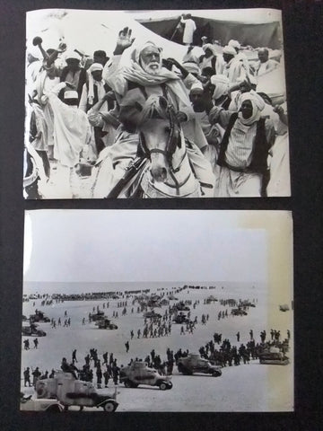 (SET OF 18) Lion of the Desert Omar Mukhtar Anthony Quin Org. Movie Photos 80s
