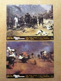 (SET OF 18) Lion of the Desert Omar Mukhtar Anthony Quin 11X14" UK LOBBY CARD 80s