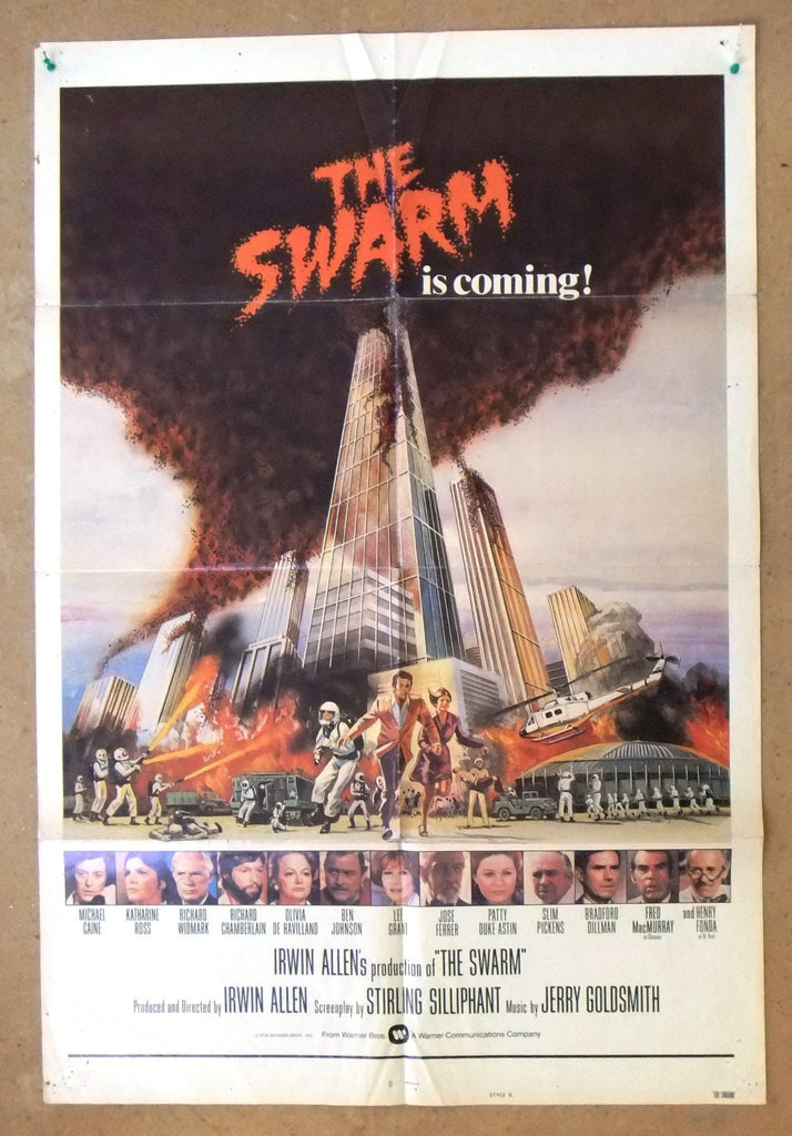 The Swarm American Style B Movie Poster 70s Braichposters the-swarm-american-style-b-movie-poster-70s-braichposters