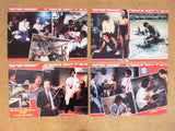 -Set of 8 - Dirty Heroes (Sombat Metaneel) Kung Fu Hong Kong Lobby Card 70s