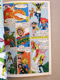 Superman Lebanese Arabic Comics 1983 No.16 Colored سوبرمان كومكس, رابطة العدل