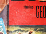6sh The Pathfinder (George Montgomery) 81"x81" Original US Movie Poster 50s