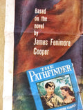 6sh The Pathfinder (George Montgomery) 81"x81" Original US Movie Poster 50s