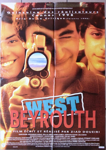West Beyrouth Beirut {Rami Doueiri} Original Lebanese Movie Poster 90s
