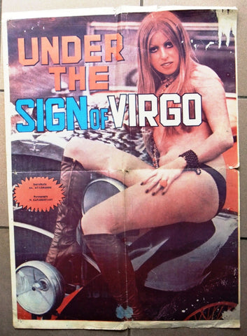 Under sign of Virgo (Asterismos tis parthenou) Greek Lebanese Movie Poster 70s