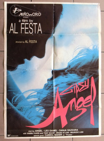 Gipsy Angel (Sammy Luck) Original Lebanese Movie Poster 90s