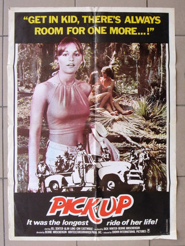 Pick-Up (Jill Senter) 27x39" Original Lebanese Movie Poster 70s