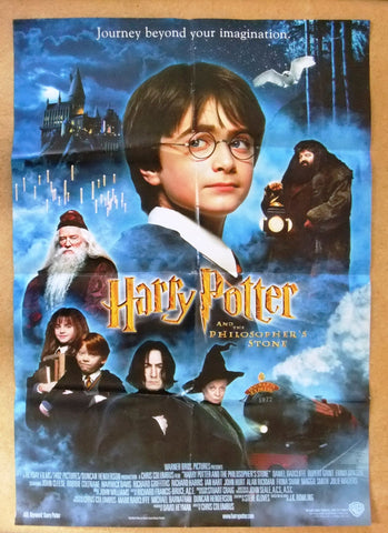 HARRY POTTER AND THE PHILOSOPHER'S STONE 39"x27" Original Movie Poster 2000s