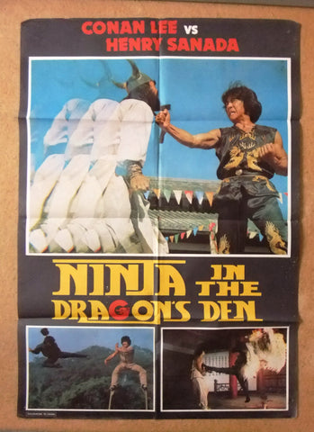 Ninja in the Dragon's Den Poster