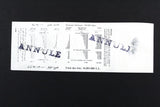 Lebanon National Lottery (Specimen) Loterie Nationale Libanaise 1988 ورقة اليانصيب الوطني اللبناني