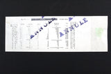 Lebanon National Lottery (Specimen) Loterie Nationale Libanaise 1987 ورقة اليانصيب الوطني اللبناني
