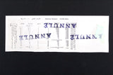 Lebanon National Lottery (Specimen) Loterie Nationale Libanaise 1986 ورقة اليانصيب الوطني اللبناني