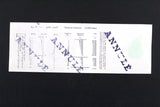 Lebanon National Lottery (Specimen) Loterie Nationale Libanaise 1986 ورقة اليانصيب الوطني اللبناني