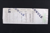 Lebanon National Lottery (Specimen) Loterie Nationale Libanaise 1986 ورقة اليانصيب الوطني اللبناني