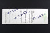 Lebanon National Lottery (Specimen) Loterie Nationale Libanaise 1986 ورقة اليانصيب الوطني اللبناني