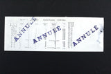 Lebanon National Lottery (Specimen) Loterie Nationale Libanaise 1986 ورقة اليانصيب الوطني اللبناني