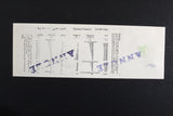 Lebanon National Lottery (Specimen) Loterie Nationale Libanaise 1985 ورقة اليانصيب الوطني اللبناني