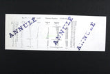 Lebanon National Lottery (Specimen) Loterie Nationale Libanaise 1985 ورقة اليانصيب الوطني اللبناني