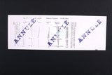Lebanon National Lottery (Specimen) Loterie Nationale Libanaise 1985 ورقة اليانصيب الوطني اللبناني