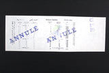 Lebanon National Lottery (Specimen) Loterie Nationale Libanaise 1983 ورقة اليانصيب الوطني اللبناني