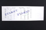 Lebanon National Lottery (Specimen) Loterie Nationale Libanaise 1983 ورقة اليانصيب الوطني اللبناني