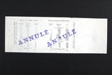 Lebanon National Lottery (Specimen) Loterie Nationale Libanaise 1983 ورقة اليانصيب الوطني اللبناني