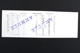 Lebanon National Lottery (Specimen) Loterie Nationale Libanaise 1983 ورقة اليانصيب الوطني اللبناني