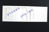 Lebanon National Lottery (Specimen) Loterie Nationale Libanaise 1983 ورقة اليانصيب الوطني اللبناني