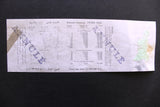 Lebanon National Lottery (Specimen) Loterie Nationale Libanaise 1989 ورقة اليانصيب الوطني اللبناني