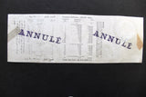 Lebanon National Lottery (Specimen) Loterie Nationale Libanaise 1990 Feb. 22 ورقة اليانصيب الوطني اللبناني
