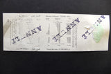 Lebanon National Lottery (Specimen) Loterie Nationale Libanaise 1989 ورقة اليانصيب الوطني اللبناني