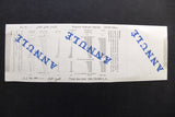 Lebanon National Lottery (Specimen) Loterie Nationale Libanaise 1993 Feb. 25 ورقة اليانصيب الوطني اللبناني