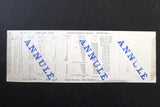 Lebanon National Lottery (Specimen) Loterie Nationale Libanaise 1993 Oct. 21 ورقة اليانصيب الوطني اللبناني