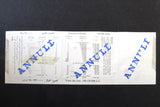 Lebanon National Lottery (Specimen) Loterie Nationale Libanaise 1993 Dec. 2 ورقة اليانصيب الوطني اللبناني