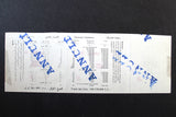 Lebanon National Lottery (Specimen) Loterie Nationale Libanaise 1993 Dec. 16 ورقة اليانصيب الوطني اللبناني