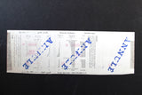 Lebanon National Lottery (Specimen) Loterie Nationale Libanaise 1993 Dec. 30 ورقة اليانصيب الوطني اللبناني